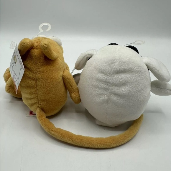 Dilbert Character Toy Plush Set- Dogbert & Ratbert Stuffed Animal Set of 2 - Picture 2 of 6